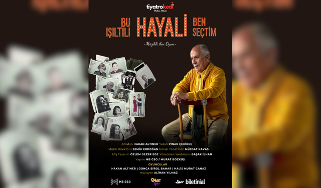 Usta oyuncular "Bu Işıltılı Hayali Ben Seçtim" oyunuyla Eskişehir'de olacak