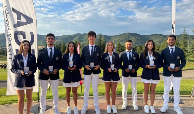 Türk golfçüler Avrupa’da tarih yazdı! İşte gurur tablosu