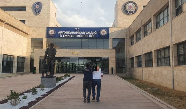 Suç listesi kabarıkmış! FETÖ’den aranan şahıs Afyonkarahisar'da yakayı ele verdi