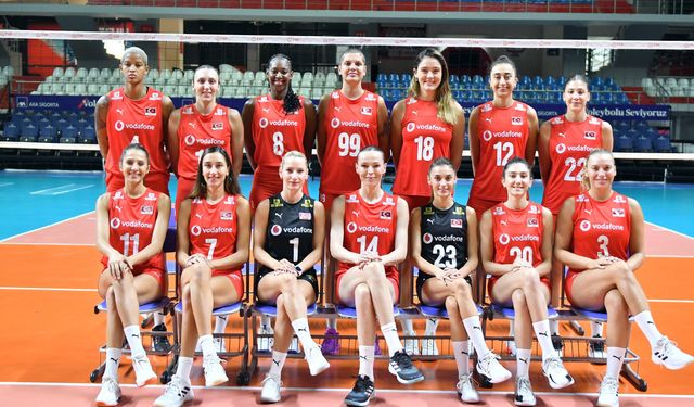 A Milli Kadın Voleybol Takımı'nın Dünya Şampiyonası kadrosu açıklandı