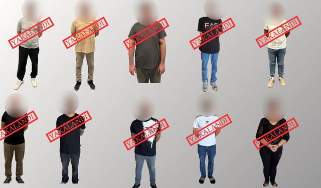 Kırmızı bültenle aranan 10 zanlı Türkiye'ye iade edildi
