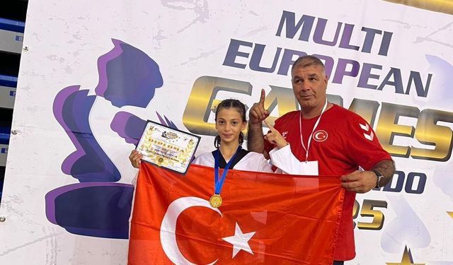 Kadriye Kurtoğlu altın madalya kazandı