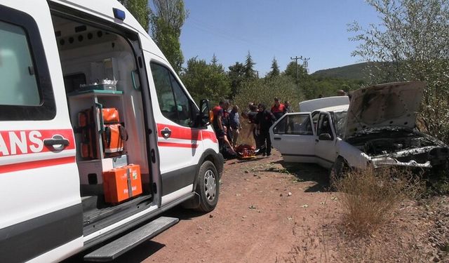 Komşuda 3 kişi yaralandı: Araç şarampole yuvarlandı