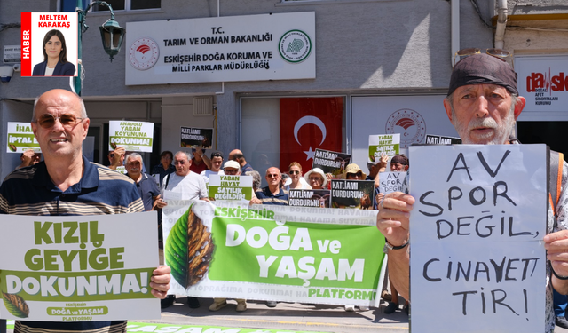 Eskişehir’de av ihalesine tepki: “Hayvanların yaşam hakkına fiyat biçiliyor”