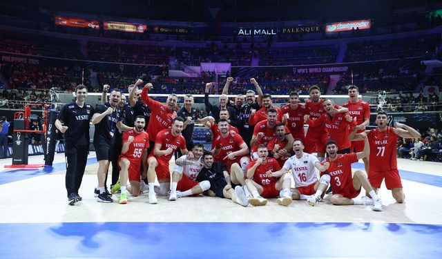 A Milli Erkek Voleybol Takımı, Dünya Şampiyonası’na galibiyetle başladı