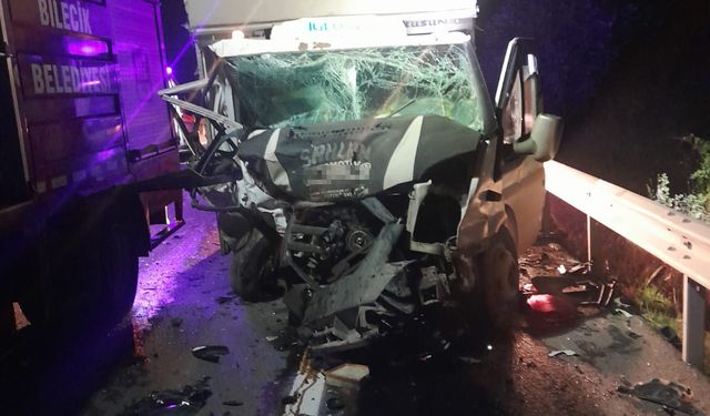Bilecik'te yol savaş alanına döndü: 1 ölü, 2 yaralı