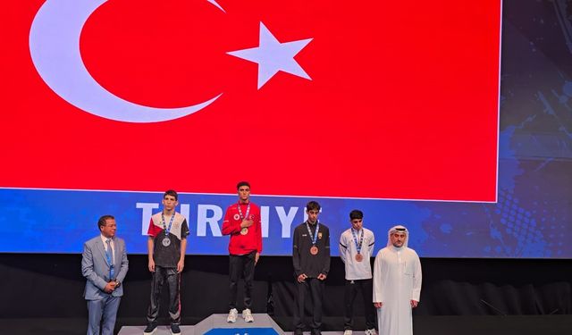 Milli sporcu Mert Güneş Dünya Şampiyonu oldu