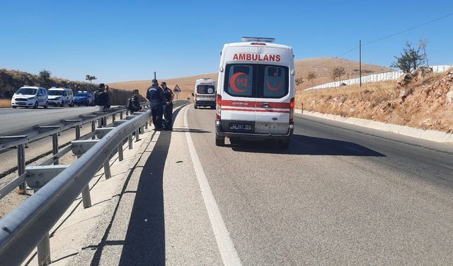 Komşuda motosiklet kazası: Sürücü ağır yaralandı