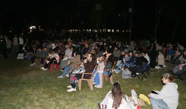 Çifteler'de "Gece Gözlem Etkinliği" büyüledi