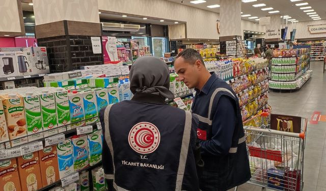 Ticaret Bakanlığı'ndan 81 ilde gıda ve market denetimi