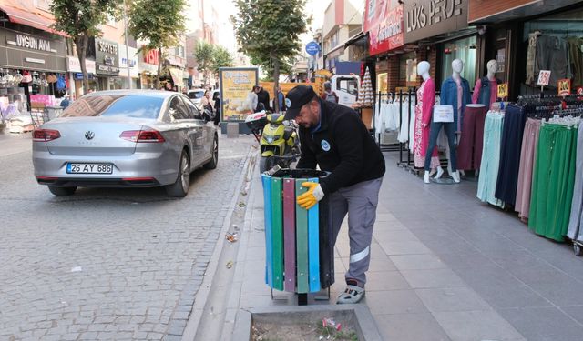 Odunpazarı Belediyesi'nden yeni hizmet: İlk olarak Asarcıklı Caddesi'ne yerleştirildi