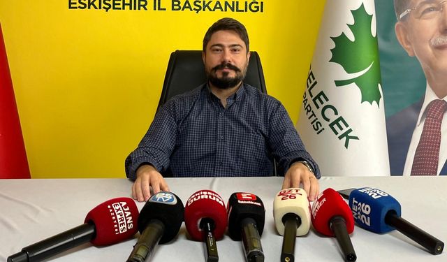 Gelecek Partisi İl Başkanı Durmazlar: “Bir Amerikalı bizim madenimizi bizden daha iyi biliyor”