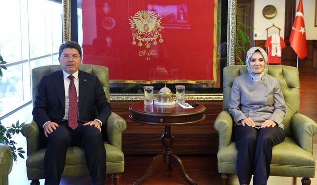 Bakan Göktaş ve Bakan Tunç bir araya geldi