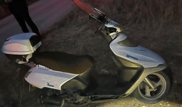 Komşuda motosiklet kazası: Sürücü alkollü çıktı!
