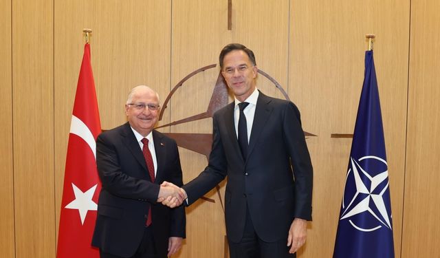 Milli Savunma Bakanı Güler, NATO Genel Sekreteri Rutte ile görüştü