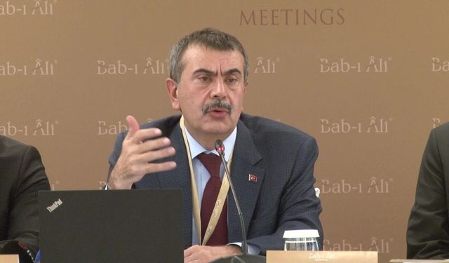 Bakan Tekin: "Yapay zeka destekli projelerimiz var"