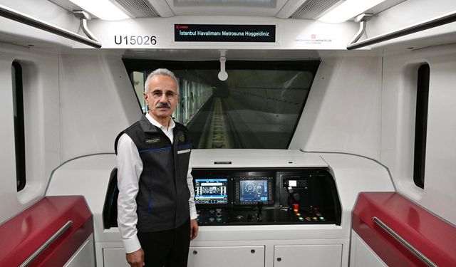 "Türkiye'nin en uzun ve en hızlı dünyanın da en uzunlarından biri olacak 69 km'lik bir ring hattını tamamlamış olacağız"