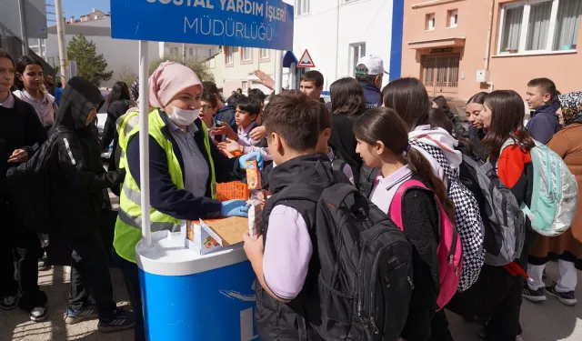 Eskişehir'de öğrencilere yemek desteği hizmeti sunuluyor