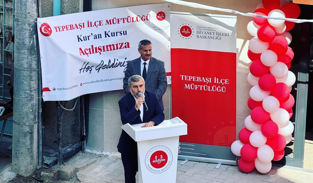 Eskişehir'de yeni Kur'an Kursu açıldı