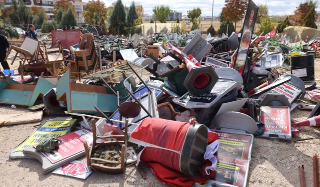 Odunpazarı'nda kural tanımayan esnaflara ceza yağdı: "Kaldırımlar yayalarındır"