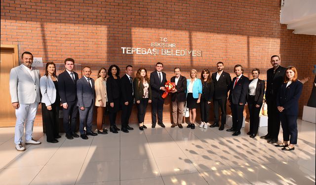 CHP Tepebaşı Yönetimi Başkan Ataç'la bir araya geldi