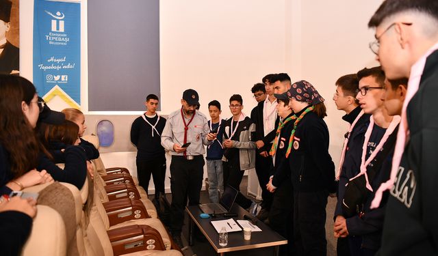 Tepebaşı İklim İzcileri, JOTA-JOTI Etkinliği'nde buluştu