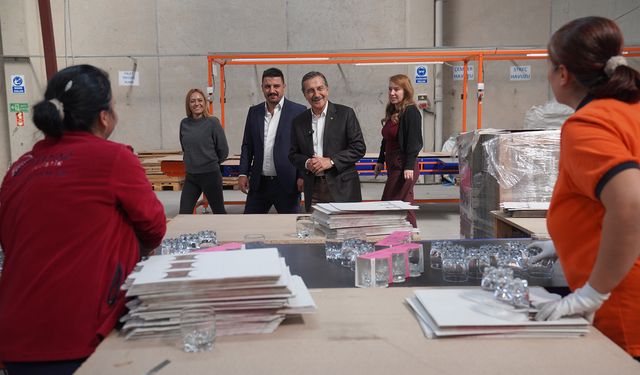 Başkan Ataç işveren ve çalışanlarla buluştu