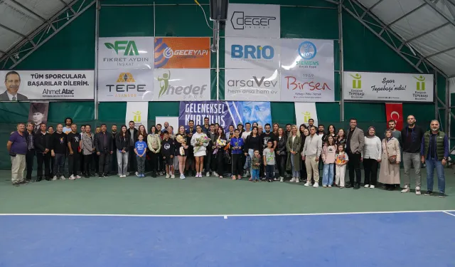 Eskişehir'de Geleneksel Kurtuluş Tenis Kupası Turnuvası sona erdi