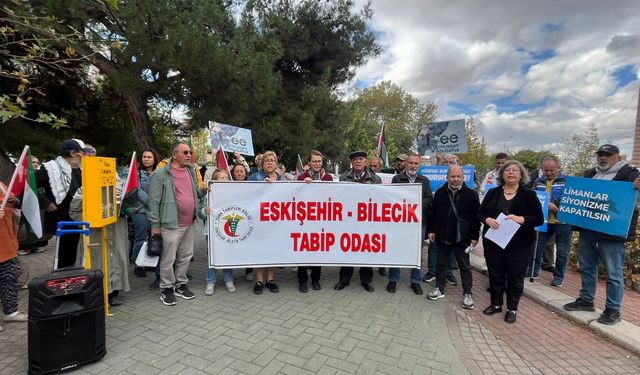 Eskişehir- Bilecik Tabip Odası’ndan Sumud Filosu’na destek