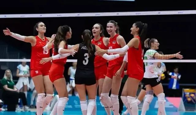 A Milli Kadın Voleybol Takımı, İslami Dayanışma Oyunları’nda altın madalyaya uzandı