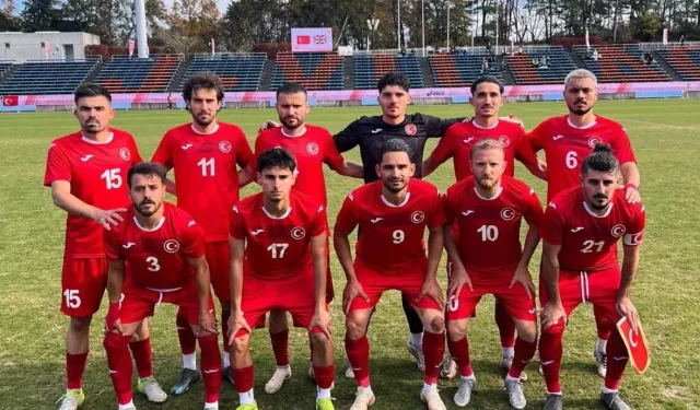 İşitme Engelliler Erkek Futbol Milli Takımı Olimpiyatlarda finale yükseldi