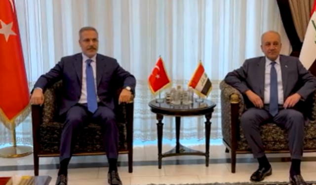 Bakan Fidan, Bağdat’ta Irak Savunma Bakanı Sabit Abbasi ile görüştü