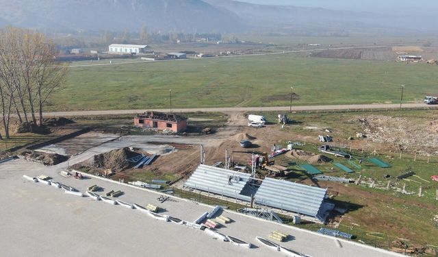 İnönü Spor Kompleksi modern tribünlerle güçlenecek