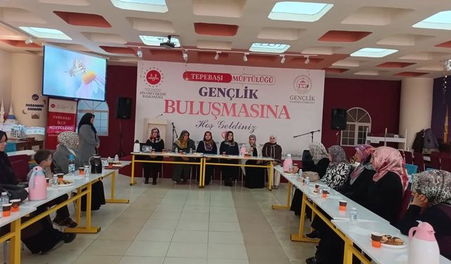 Tepebaşı Müftülüğünde “Mum Dibini Işıtır” projesi kapsamında buluşma