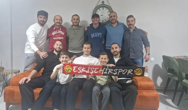 Eskişehirsporlu oyunculardan anlamlı ziyaret