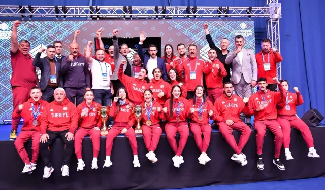 Millilerden tarihi başarı: Toplam 9 madalya kazandılar