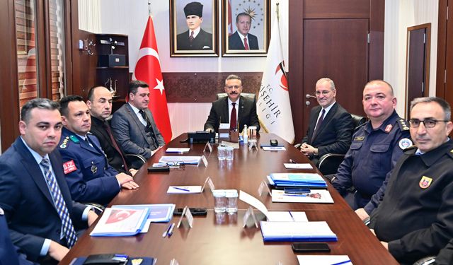Vali Aksoy başkanlığında İl Güvenlik ve Asayiş Koordinasyon Toplantısı gerçekleştirildi