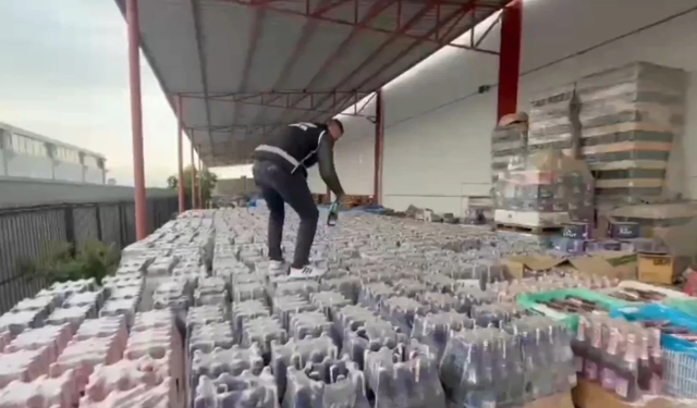 Yılbaşını zehir edeceklerdi! 81 ilde sahte ve kaçak içki operasyonu