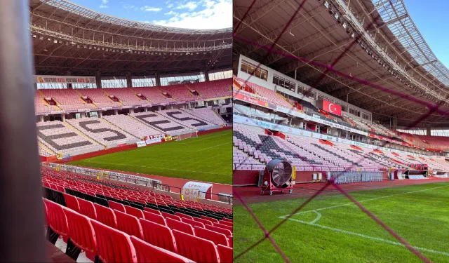 Fethi Heper Stadyumu karşılaşma için hazır