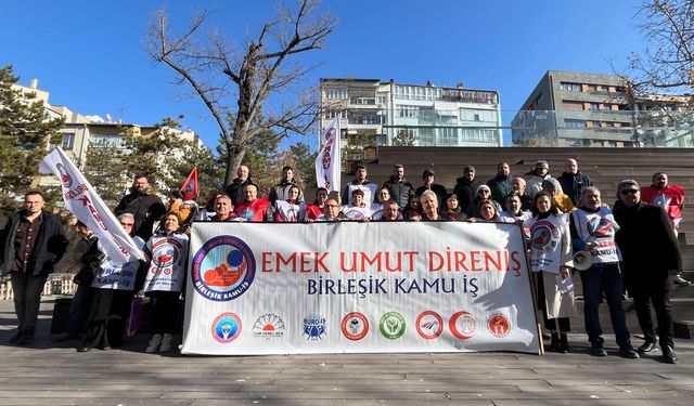 Birleşik Kamu-İş’ten Eskişehir’de iş bırakma eylemi: “Hakça ve halkça bir bütçe istiyoruz”