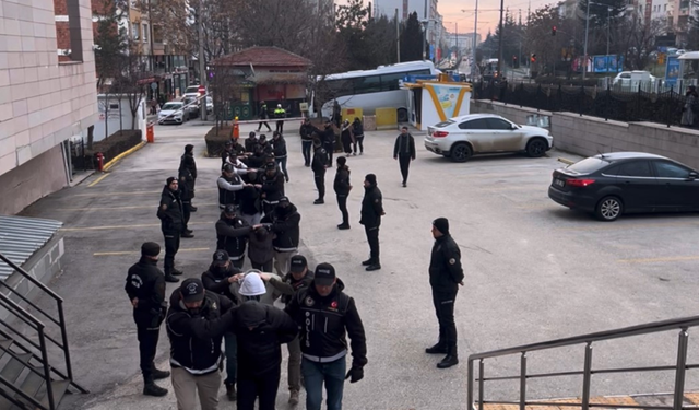 Eskişehir’de uyuşturucu operasyonu: 16 adrese baskın