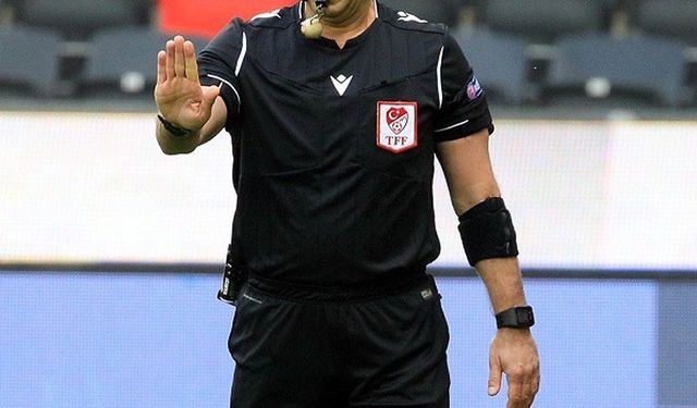 Maçın hakemi İstanbul’dan