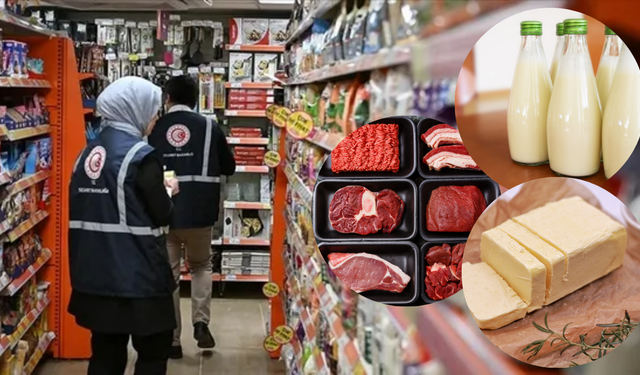 Bakanlık tek tek açıkladı: İşte hileli süt, et ve yağlar...
