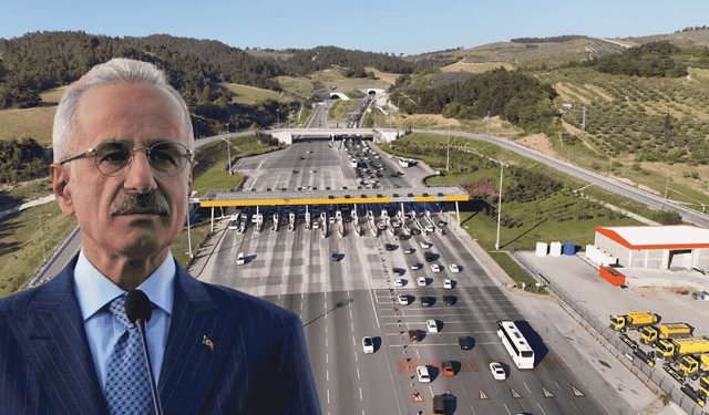 Bakan Uraloğlu açıkladı: Otoyol ve köprülerden 1 milyardan fazla araç geçti