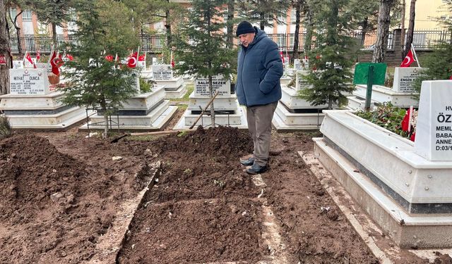 Eskişehirli şehit Emre Mercan'ın kabri çöktü: Aile isyan etti!