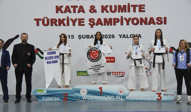 Mavi Spor Kulübü’nden Türkiye Şampiyonası’nda gururlandıran başarı