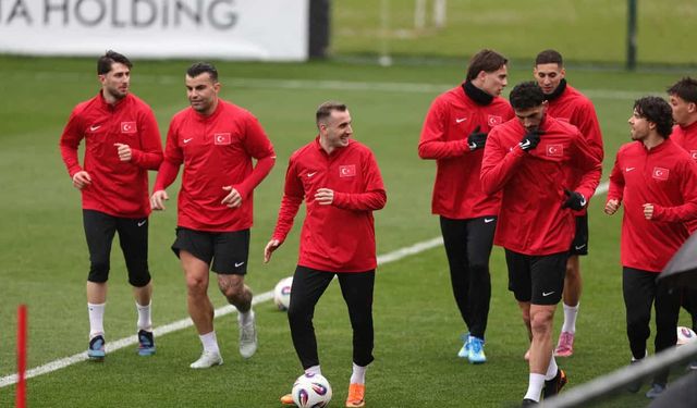 Milliler, Kosova maçının hazırlıklarını sürdürüyor