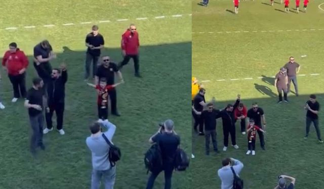 5 yaşındaki minik taraftar Eskişehirspor’a moral oldu