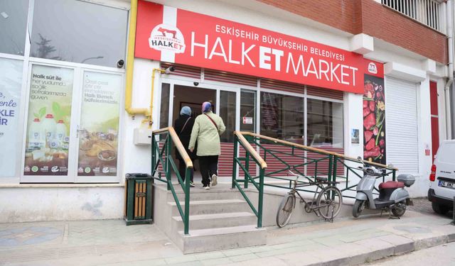 Eskişehir Halk Et Marketlerde yeni ürün satışa sunuldu