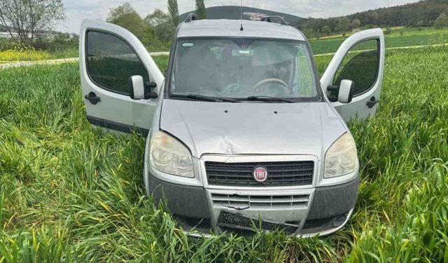Trafik levhasına çarpan sürücü hayatını kaybetti